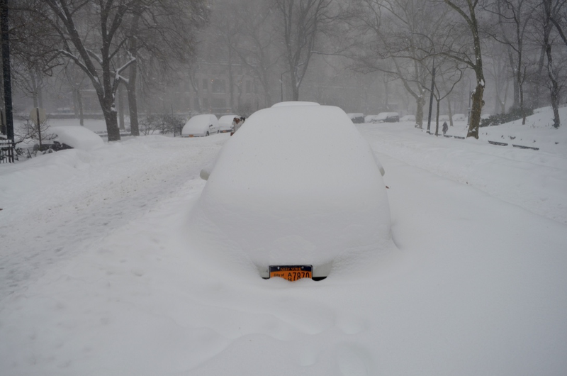 Illustration for article titled On the Ground in New York During a Blizzard